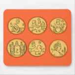 Moedas antigas mousepads