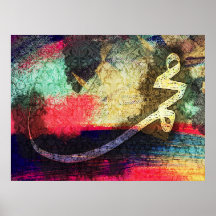 Mohammed (pbuh), caligrafia moderna… posteres