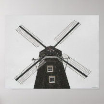 Moinho de vento em Holland, Michigan Posters