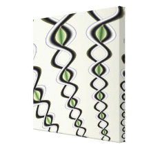 Molde do fio impressão de canvas esticadas