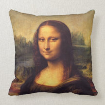 Mona bonita Lisa Travesseiro De Decoração