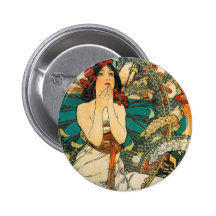 Monaco Monte - Carlo Alphonse Mucha Pins