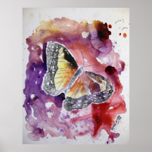 monarch_butterfly_painting pôsteres