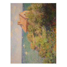 Monet sumário que pinta Monet, Claude 1840-11-14 1 Cartões Postais