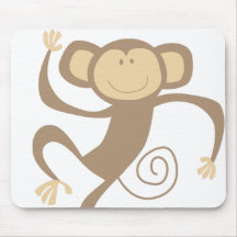 Monkeying ao redor Mousepad
