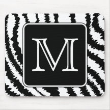 Monograma feito sob encomenda, cópia animal do tes mousepad