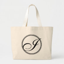 Monograma mim sacola enorme bolsas