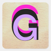 Monogramas - letras - alfabetos - CricketDiane Adesivos