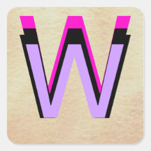 Monogramas - letras - alfabetos - CricketDiane Adesivos