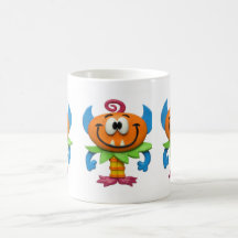 Monstro do bebê caneca