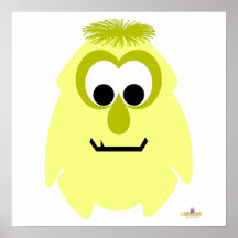 Monstro pequeno Lil Limone Poster