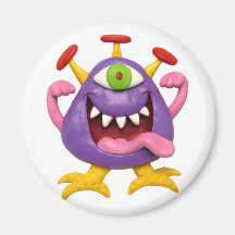 Monstro roxo pateta imas