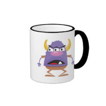 monstro três-eyed parvo do ogre caneca