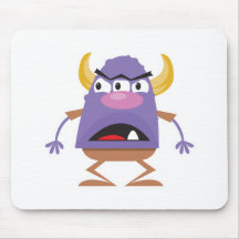 monstro três-eyed parvo do ogre mousepad