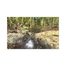 Montagem Queensland glorioso Austrália Impressão De Canvas Envolvidas
