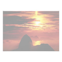 Montanha de Sugarloaf, Rio de Janeiro, Brasil Convites Personalizados