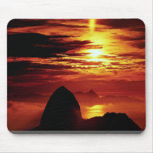 Montanha de Sugarloaf, Rio de Janeiro, Brasil Mousepad
