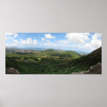 Montanha ventosa impressão