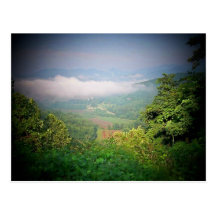Montanhas nortes de Geórgia, EUA Cartao Postal