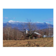 Montanhas verdes de Vermont Cartoes Postais
