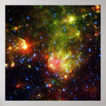 Morte empoeirada de uma NASA maciça da estrela Posteres