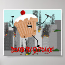 Morte pelo cupcake! Poster