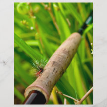 Mosca Rod com a mosca no punho Panfletos Personalizado