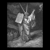 Moses, por Gustave Doré pôsteres