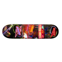 mostre luzes do passeio skates personalizados
