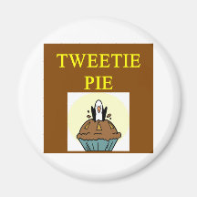 mostre seu amor do twitter do tweet imã de refrigerador
