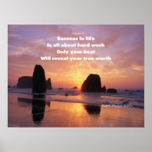 Motivação para a vida poster