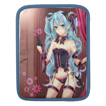 Motivo japonês bolsa de iPad