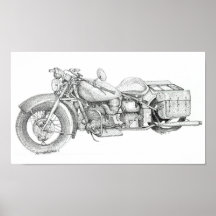 motocicleta posteres