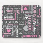 Mousepad bonito da tipografia da forma