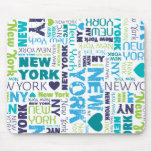 Mousepad bonito do souvernir de América New York