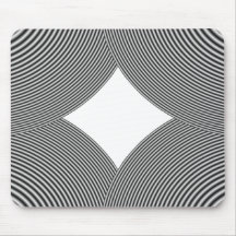 Mousepad com teste padrão circular abstrato