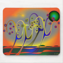 Mousepad da "floresta fantasia "