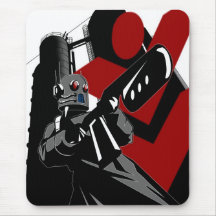 Mousepad da invasão do robô