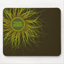 Mousepad do pense verde