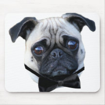 Mousepad do Pug do menino