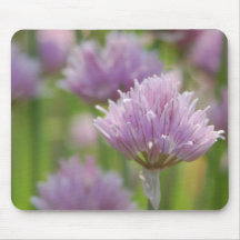 Mousepad floral roxo