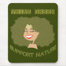 Mousepad Think Green