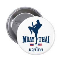 Muay Tailândia tailandesa EUA Pins