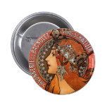 Mucha - arte Nouveau Pins