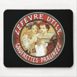 Mucha - biscoitos LeFevre-Utile - Nouveau Mousepad