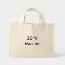 Muçulmanos de 20% bolsa