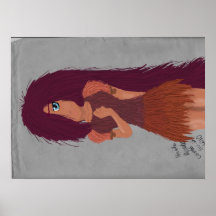 mulher da caverna pôsteres