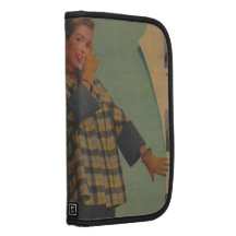 Mulher do chique do vintage agenda