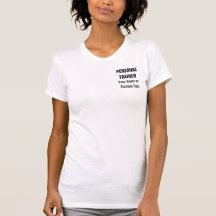 Mulheres pessoais feitas sob encomenda do instruto tshirts