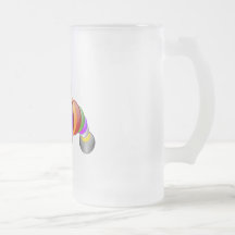 Multi sem-fim colorido caneca